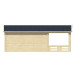  Tuindeco | Tuinhuis Ipswich met Luifel 200 cm 202816-01